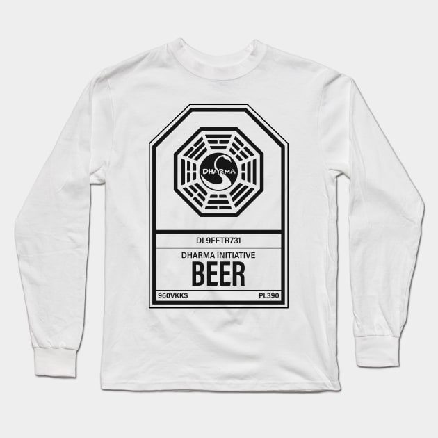 Dharma Initiative Beer Long Sleeve T-Shirt by n23tees